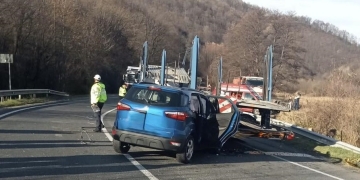 Accident grav pe un drum din Banat: o bătrână de 87 ani a murit FOTO