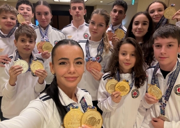 Sportivi din Timișoara, pe podium în Japonia! 16 medalii câștigate la Campionatul Mondial de Karate FOTO