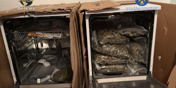 Droguri ascunse în electrocasnice. Descoperirea polițiștilor după perchezițiile din Timiș