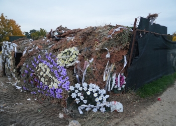 100.000 de lei amendă pentru mizeria lăsată în urmă în cimitirul din Calea Buziașului FOTO