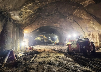 Fără pauză pe șantierul A1, Margina-Holdea. Lucrările continuă în ciuda vremii