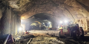 Fără pauză pe șantierul A1, Margina-Holdea. Lucrările continuă în ciuda vremii