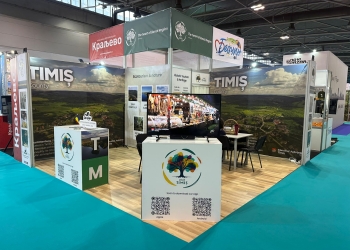 Cele mai alese bucate din județul Timiș, savurate la Târgul Internațional de Turism din Novi Sad FOTO