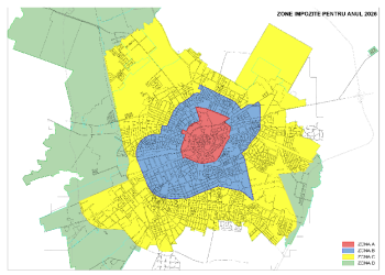 Au fost aprobate noile zone de impozitare din Timișoara