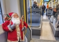 Tramvaiul lui Moș Crăciun circulă și în acest an în Timișoara