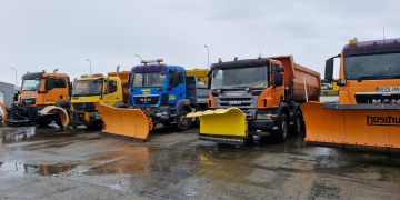 Bazele de deszăpezire, pregătite de iarnă! Prefectul de Timiș a fost în control FOTO