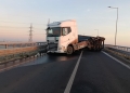 Trafic blocat pe centura de sud a Timișoarei, în zona Rudicica, din cauza unui camion