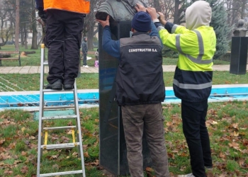 Busturile personalităților din Parcul Central din Timișoara, refăcute