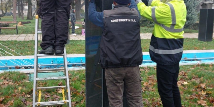 Busturile personalităților din Parcul Central din Timișoara, refăcute