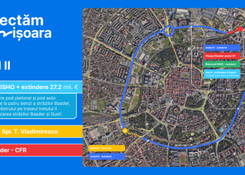 Primăria Timișoara pregătește depunerea pentru finanțarea europeană a proiectului Inelului 2