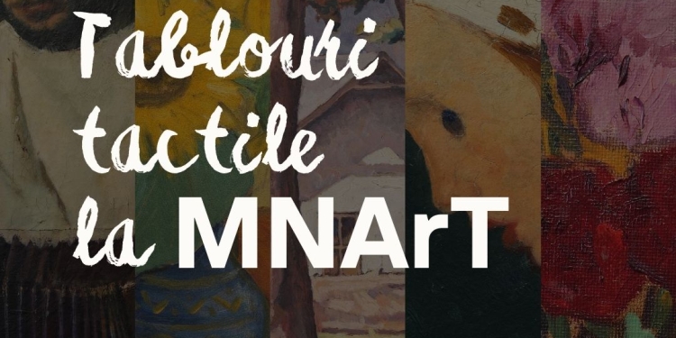 INEDIT: Expoziție cu tablouri tactile, la Muzeul Național de Artă din Timișoara