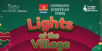 Singurul patinoar gratuit din Timișoara se deschide la Muzeul Satului Bănățean, în cadrul „Lights of the Village”