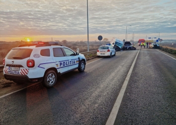 Accident grav pe centura de sud a Timișoarei! Traficul este blocat