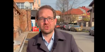 Dominic Fritz anunță că trotuarul „furat” de un restaurant din Complexul Studențesc din Timișoara a fost refăcut