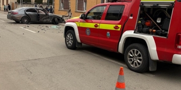 Două persoane la spital în urma unui accident care a avut loc la Lugoj