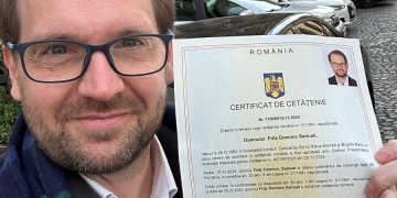 Dominic Fritz: „Mi-am depus jurământul de credință față de România, al cărei cetățean sunt de azi”
