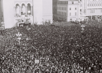 Sirenele au răsunat ca acum 36 ani la Timișoara, primul oraș liber de comunism