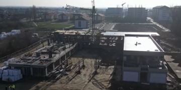 Lucrările la noua școală pentru copiii cu nevoi speciale din Giroc au ajuns la un stadiu de 26%