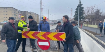 Circulația pe sub pasajul Solventul din Timișoara, deschisă