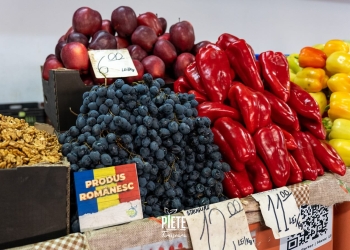 Produse proaspete pentru un plus de imunitate, în piețele din Timișoara FOTO