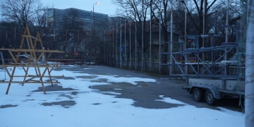 Primăria Timișoara va amenaja un nou teren de baschet pe malul Begăi FOTO