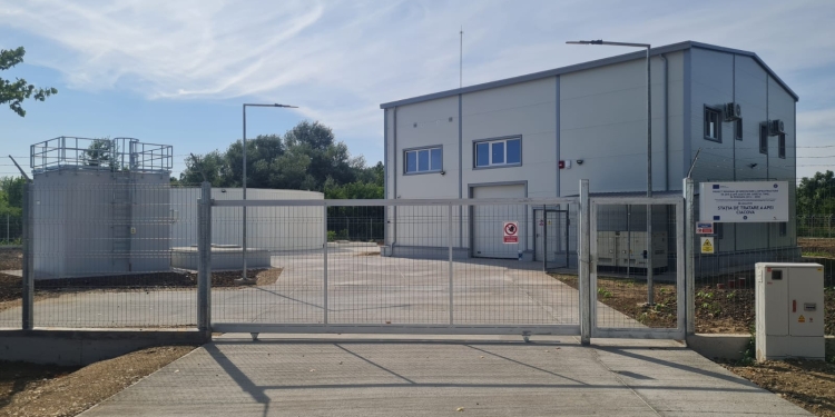 Stația de tratare Ciacova, finalizată de Aquatim FOTO