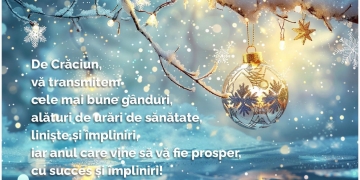 Aquatim, mesaj cu ocazia sărbătorilor de iarnă