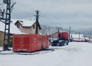 Cod galben în Timiș: localități alimentate cu generatoare, drumuri practicabile