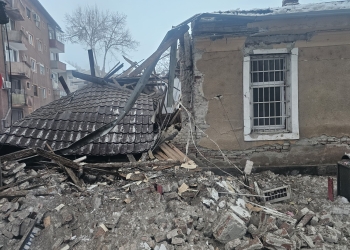 Momentul exploziei la sediul Poliției Rutiere Lugoj, surprins de camerele de supraveghere