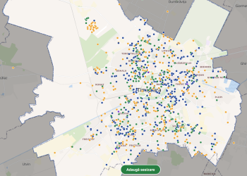 Platforma de sesizări a Primăriei Timișoara rămâne activă și în 2026
