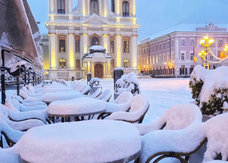 Dominic Fritz, primarul Timișoarei: „Ultima iarnă cu așa multă zăpadă la Timișoara a fost în 2012”