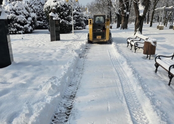 Parcurile din oraș, mai sigure pentru plimbări de iarnă