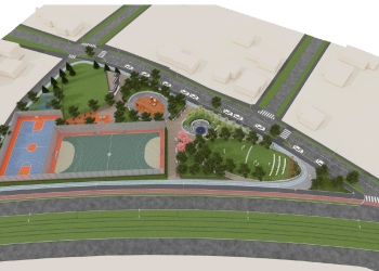 Opt firme vor să amenajeze o zonă de sport și recreere pe Calea Bogdăneștilor