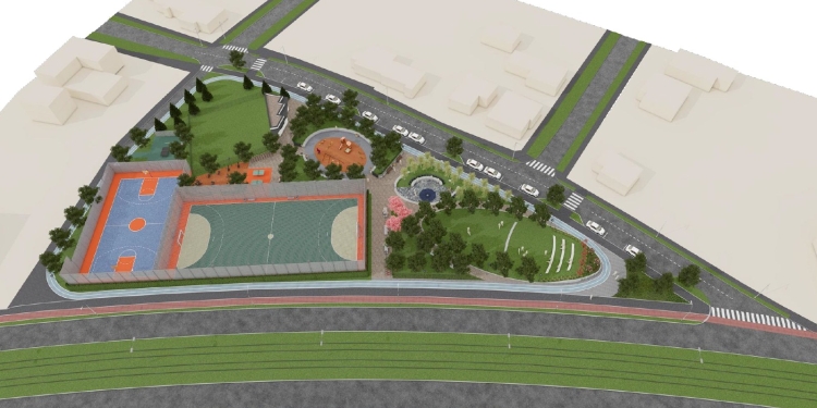 Opt firme vor să amenajeze o zonă de sport și recreere pe Calea Bogdăneștilor