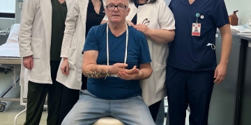 Antebraț tăiat la circular, replantat cu succes la Spitalul Județean Timișoara