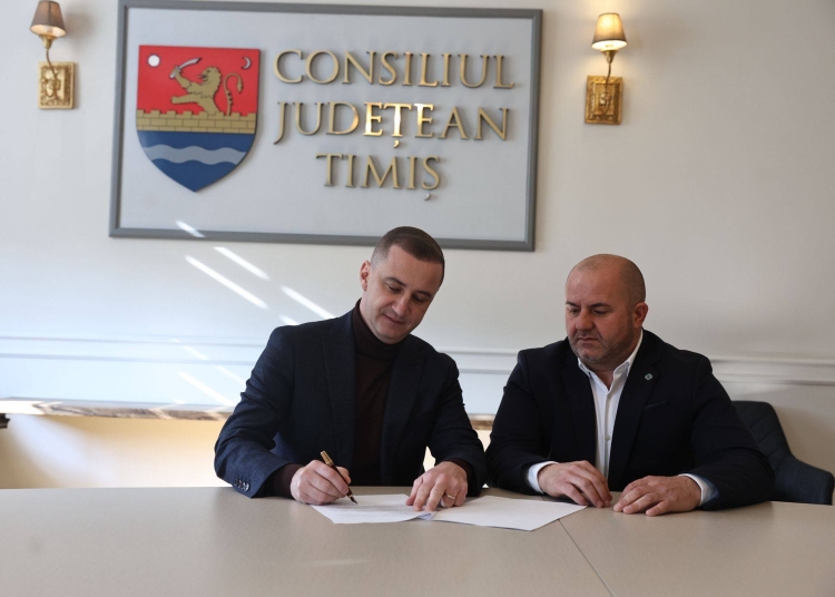 Consiliul Județean Timiș a început semnarea contractelor pentru realizarea de investiții locale alături de primării FOTO