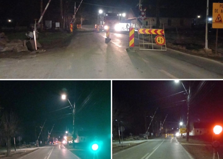 Trafic alternativ pe DN 59B! Încep lucrările la trecerea la nivel cu calea ferată din Cărpiniș