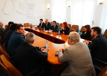 Ministrul Economiei, Irineu Darău, la Timișoara. S-a întâlnit cu reprezentanți UPT și mediul de afaceri