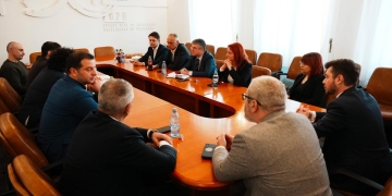 Ministrul Economiei, Irineu Darău, la Timișoara. S-a întâlnit cu reprezentanți UPT și mediul de afaceri