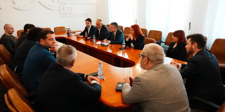 Ministrul Economiei, Irineu Darău, la Timișoara. S-a întâlnit cu reprezentanți UPT și mediul de afaceri