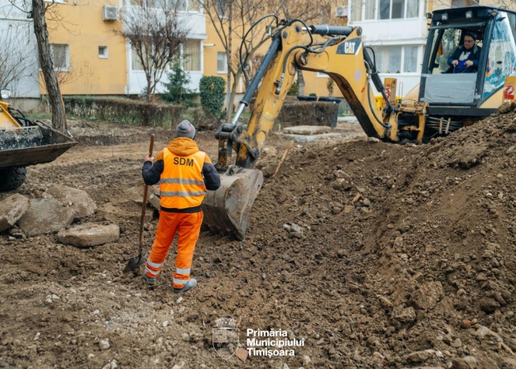100 de noi locuri de parcare în Timișoara