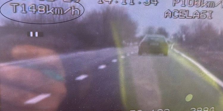 Peste 200 de amenzi împărțite de polițiștii din Timiș în trafic! Majoritatea pentru viteză excesivă FOTO