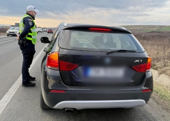 Amenzi de 25.000 euro aplicate de polițiștii din Timiș pe DN 6, în câteva ore