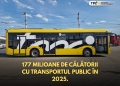 176 de milioane de călătorii într-un an: Timișorenii aleg tot mai mult transportul public