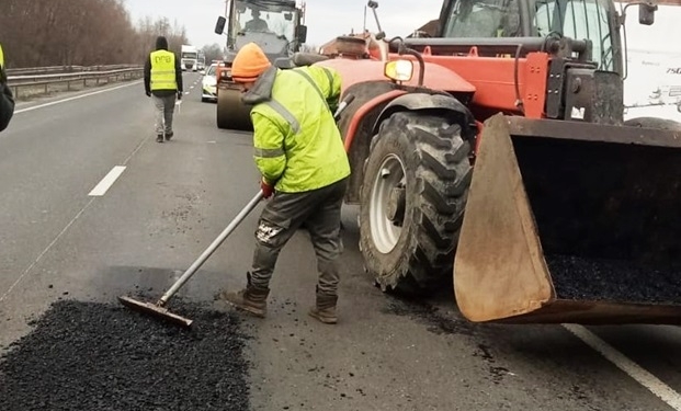 Gata cu gropile! Lucrările de reparații pe centura Caransebeșului, finalizate