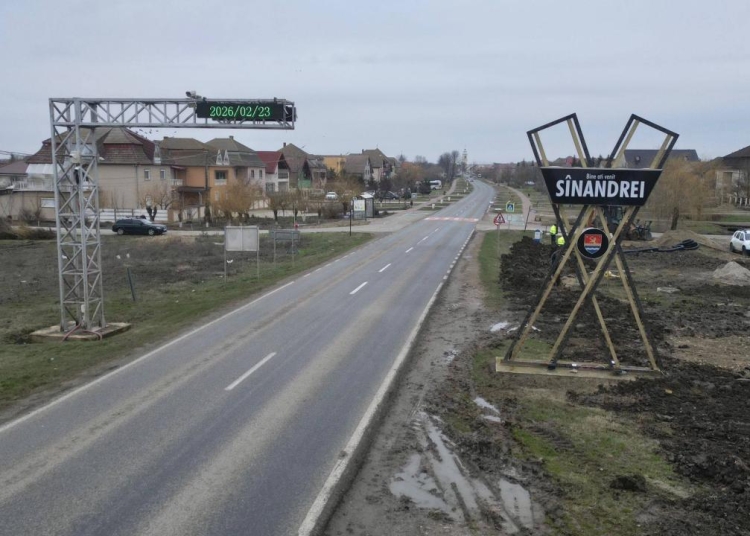 Drumul Timișoara – Sânandrei intră în șantier: DJ692 se lărgește la 4 benzi
