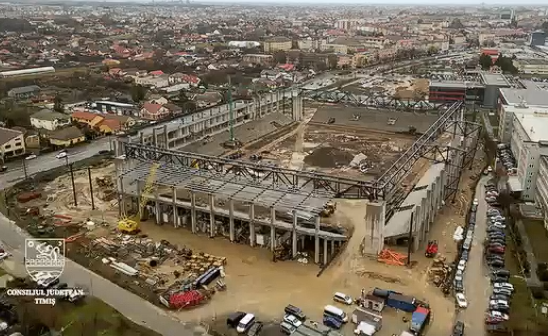 Președintele CJ Timiș, dispus să aloce sume suplimentare pentru finalizarea stadionului din Calea Buziașului