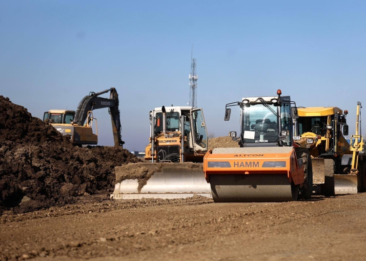 Start oficial pe drumul Timișoara – Sânandrei. Au început lucrările de lărgire la 4 benzi