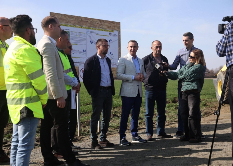 Două noi sensuri giratorii pe șoseaua care leagă Timișoara de Buziaș! Încep lucrările FOTO