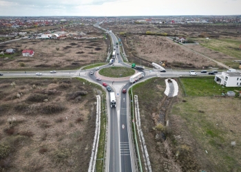Proiectul pasajului de la intersecția centurii de sud a Timișoarei cu Drumul Boilor: au început lucrările preliminare FOTO